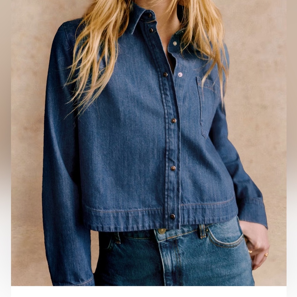 NWT- Sezane Maella shirt